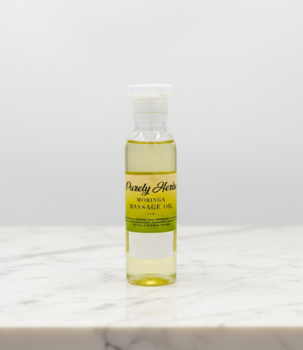 Moringa Massage Oil – All-in-One Therapy for Face & Body